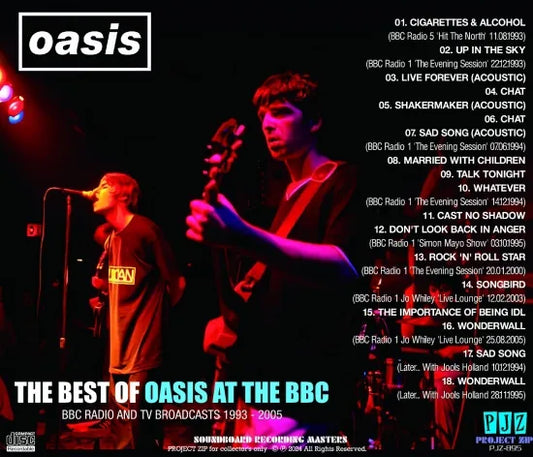 OASIS / THE BEST OF OASIS AT THE BBC (1CDR)
