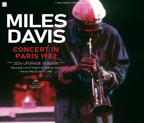 MILES DAVIS / CONCIERTO EN PARÍS 1982 VERSIÓN ACTUALIZADA 2024 (3 CD)