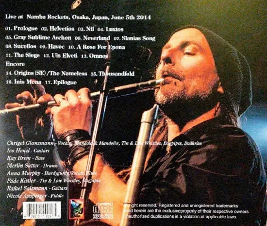 ELUVEITIE / Le fiabe degli Elvezi a Osaka (1CDR)