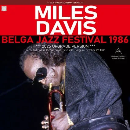 MILES DAVIS / BELGA JAZZ FESTIVAL 1986 2025 UPGRADE VERSION (2CDR)