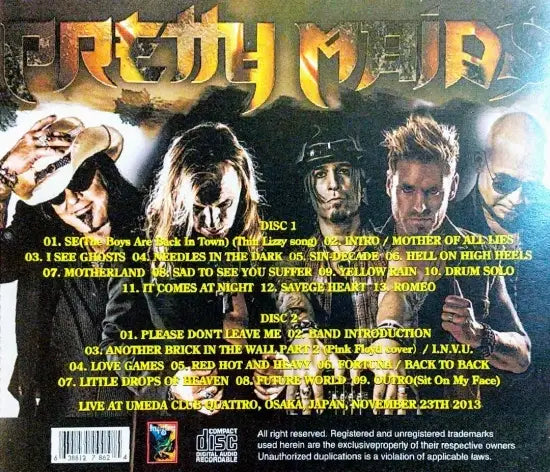 Pretty Maias / MADRE EN OSAKA (2CDR)