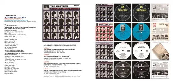 THE BEATLES / A HARD DAY'S NIGHT PREMIUM VINYL COLLECTION (1CD+1DVD)