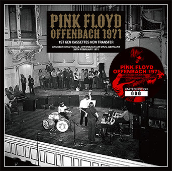 PINK FLOYD / OFFENBACH 1971 CASSETTE DI PRIMA GEN. NUOVO TRASFERIMENTO (2CD)