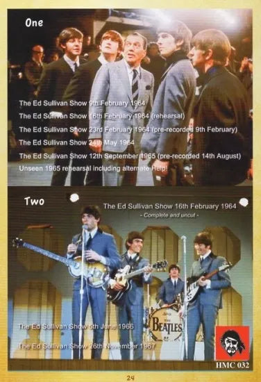 THE BEATLES / THE ULTIMATE ED SULLIVAN DVD COLLECTION (2DVD HMC-BOOKLET)