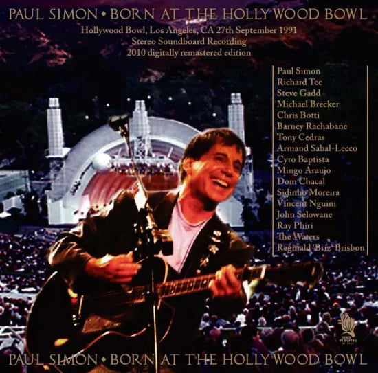 Paul Simon / Born At The Hollywood Bowl (2CDR)