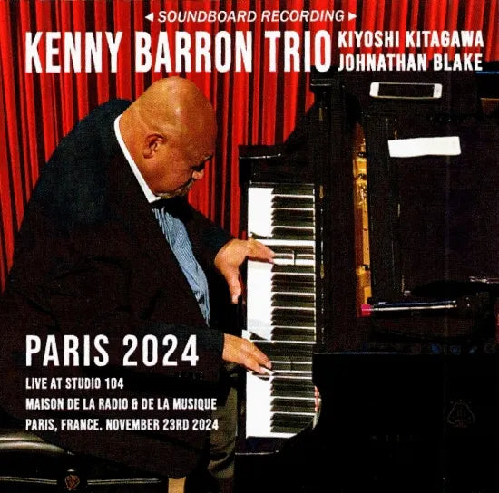 Kenny Barron Trio / Paris 2024 Soundboard (1CDR)
