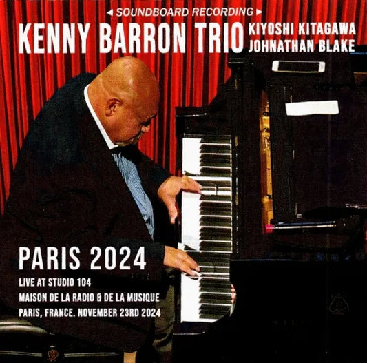 Kenny Barron Trio / Paris 2024 Soundboard (1CDR)