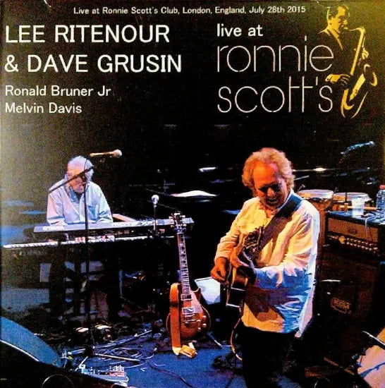 LEE RITENOUR & DAVE GRUSIN / Live at Ronnie Scott's 2015 (2CDR)