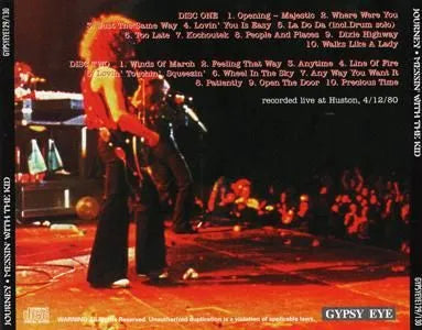 JOURNEY / MESSIN' WITH THE KID SOUNDBOARD (2CD)