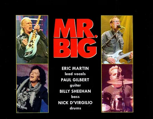 MR. BIG / PRESENTACIÓN COMPLETA EN JAPÓN 2025 (4 CD)