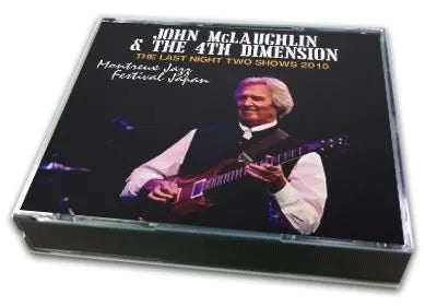 JOHN McLAUGHLIN Y LA 4TA DIMENSIÓN / LA ÚLTIMA NOCHE DOS ESPECTÁCULOS 2015 (3CDR)