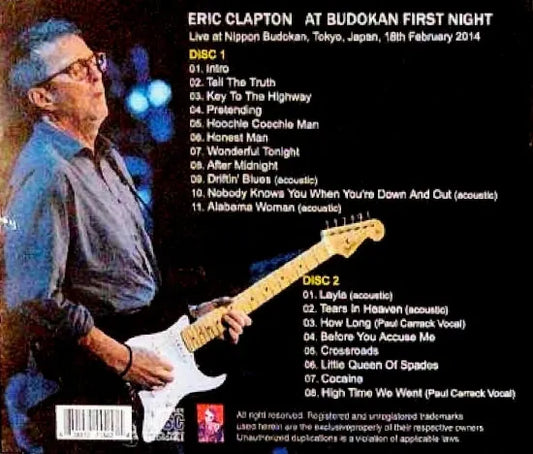 Eric Clapton / Primera noche en el Budokan (2CDR)