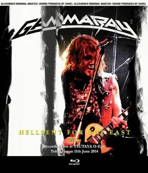 GAMMA RAY / Hellbent For The East Film Live In Tokyo 2014 Blu-ray version (1BDR)