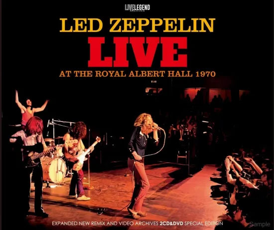 LED ZEPPELIN / LIVE AT THE ROYAL ALBERT HALL 1970 2CD&DVD SPECIAL EDITION  (2CD+1DVD)
