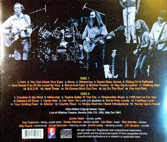James Taylor / Beverly Hills 1981 (2 CD)