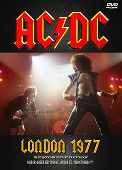 AC/DC / LONDON 1977 RESTORED EDITION PRO SHOT (1DVDR)