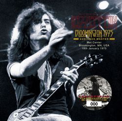 LED ZEPPELIN / BLOOMINGTON 1975 AUDIENCE MASTER (2CD)