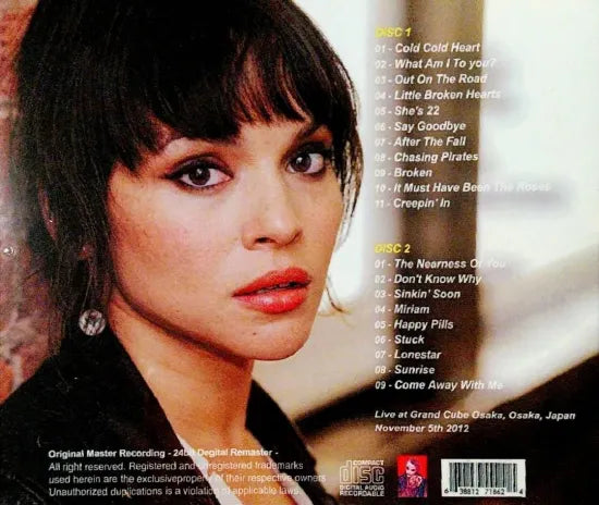 NORAH JONES / LITTLE BROKEN HEARTS IN OSAKA 1 (2CDR)