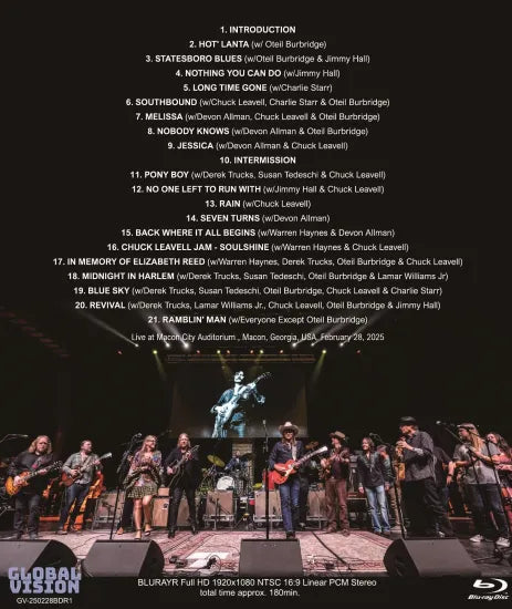 VA / EN MEMORIA DE DICKEY BETTS 2025 PRO SHOT (1BDR)