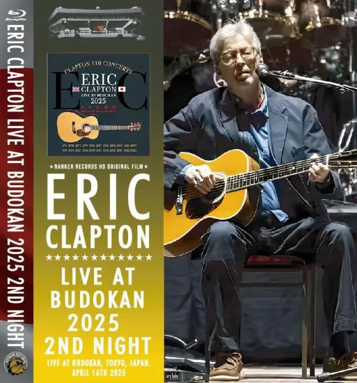ERIC CLAPTON / BUDOAN 2025 2.ª NOCHE (1 HABITACIÓN + 1 DVD)