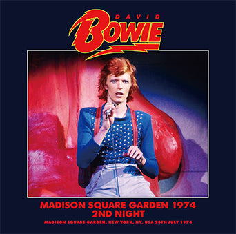 DAVID BOWIE / MADISON SQUARE GARDEN 1974 SEGUNDA NOCHE (2 CD)