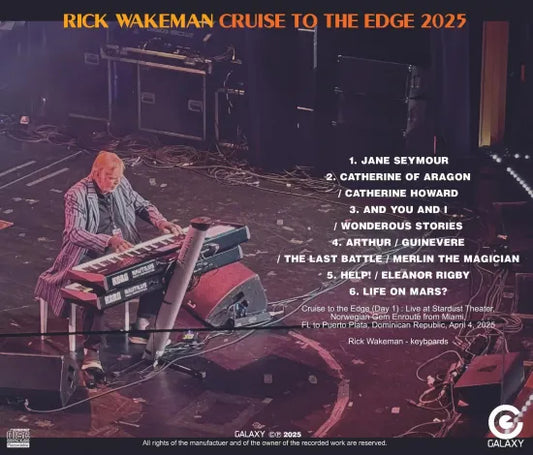 RICK WAKEMAN / CROCIERA AL LIMITE 2025 (1CDR)