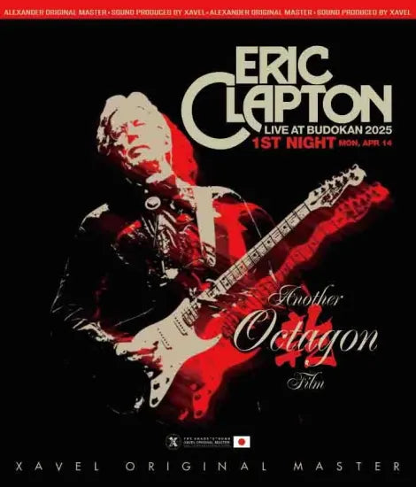ERIC CLAPTON / ANOTHER OCTAGON #1 FILM 乾 LIVE AT BUDOKAN 2025 1ST NIGHT (MON, APR 14) (1BDR)