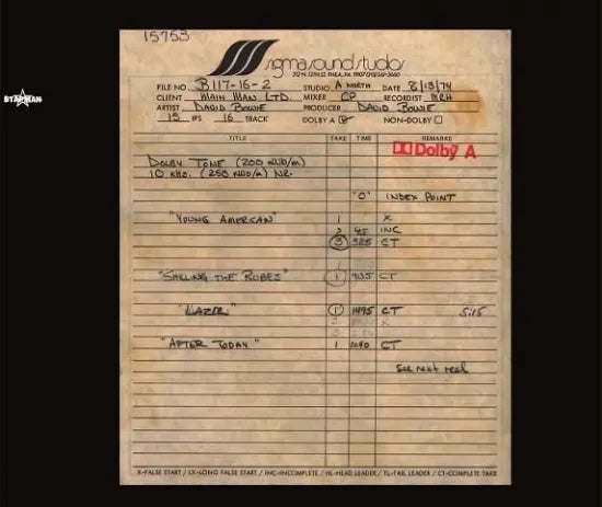 DAVID BOWIE / FASCINATION YOUNG AMERICANS ALTERNATES AND SESSIONS (2CD)