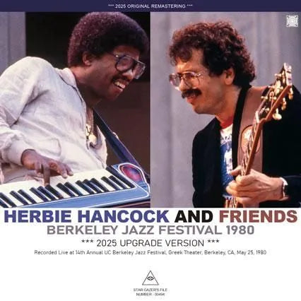 HERBIE HANCOCK AND FRIENDS / BERKELEY JAZZ FESTIVAL 1980 2025 UPGRADE VERSION (2CD)