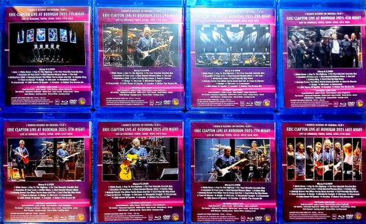 ERIC CLAPTON / BUDOKAN 2025 8DAYS COMPLETE SET (8BDR+1DVDR)