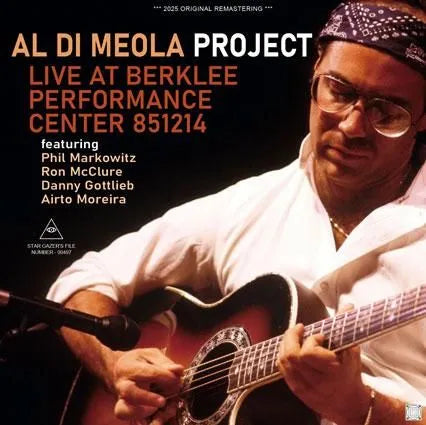 AL DI MEOLA PROJECT / LIVE AT BERKLEE PERFORMANCE CENTER 851214 (2CDR)