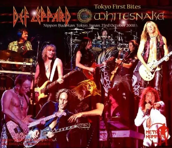 WHITESNAKE y DEF LEPPARD / Primeros bocados en Tokio (3CDR)