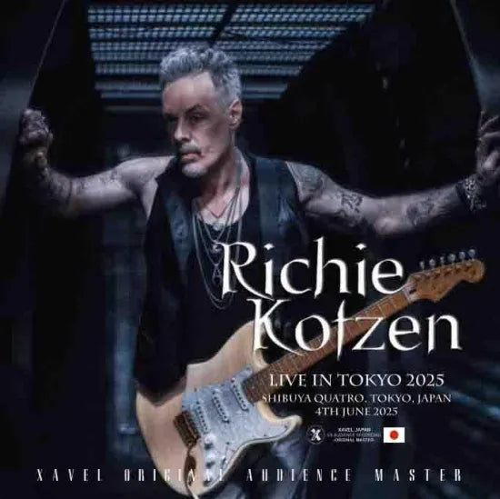 Richie Kotzen / En vivo en Tokio 2025 (2CDR con DVDR o BDR)