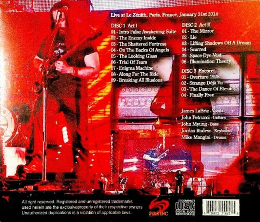 DREAM THEATER / Paris 2014 (3CDR)