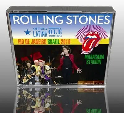 THE ROLLING STONES / AMERICA LATINA OLE TOUR 2016 RÍO DE JANEIRO BRASIL (2 CD + 1 DVD)