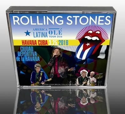 THE ROLLING STONES / AMERICA LATINA OLE TOUR 2016 LA HABANA, CUBA (2 CD + 1 DVD)