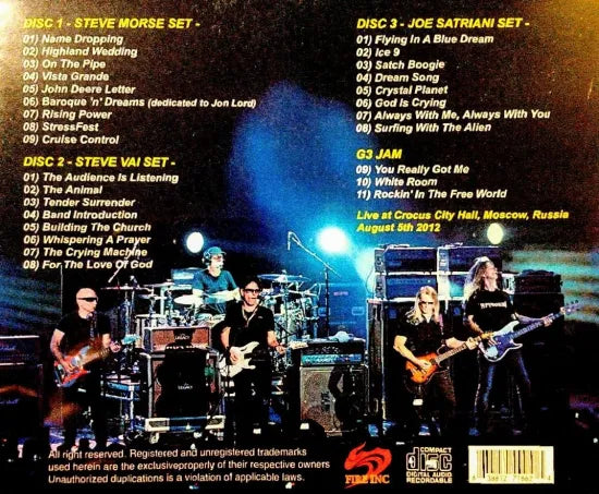 G3 / RUSSIA 2012 (3CDR)