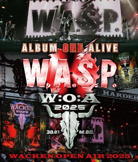 WASP / WACKEN OPEN AIR 2025 PRO SHOT (1 HABITACIÓN)