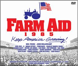 V.A.(NEIL YOUNG,BON JOVI,BOB DYLAN,ETC) / FARM AID 1985 PRO SHOT (4DVDR)