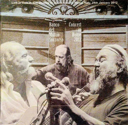 Banco del Mutuo Soccorso / Concert in Rome 2012  SOUNDBOARD (2CDR)
