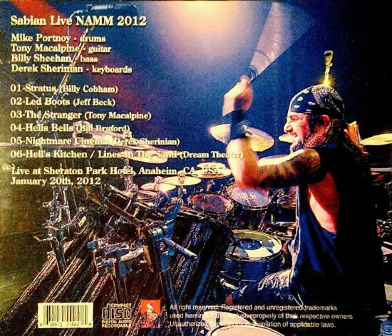 Mike Portnoy / Sabian Live NAMM 2012 (1CDR)