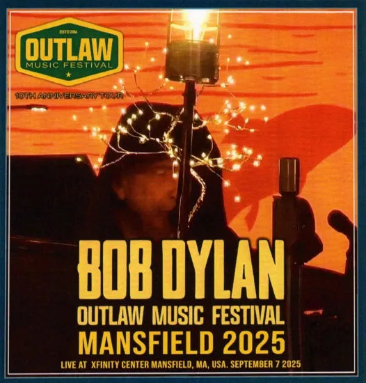 BOB DYLAN / OUTLAW MUSIC FESTIVAL MANSFIELD 2025 (1CDR)