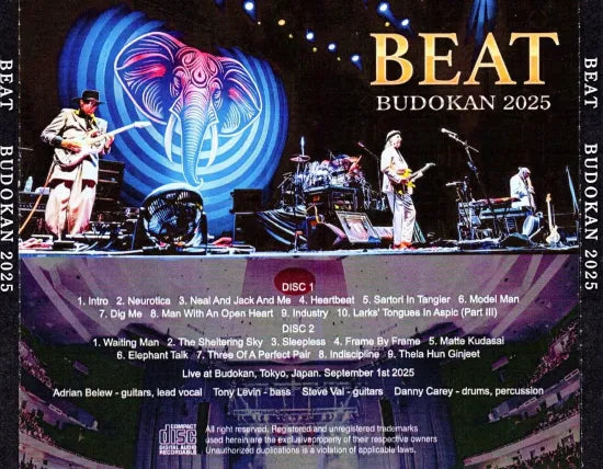 BEAT / BUDOKAN 2025 (2CDR)