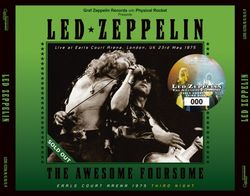 LED ZEPPELIN / THE AWESOME FOURSOME EARLS COURT ARENA 1975 THIRD NIGHT (6CD)