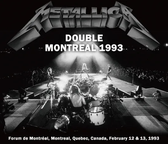METALLICA / DOBLE MONTREAL 1993 CAJA DE SONIDO (2 CDR + 1 DVDR)