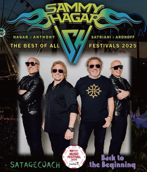 SAMMY HAGAR / THE BEST OF ALL FESTIVALS 2025 (1BDR)
