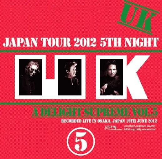 UK / Delight Supreme #5 Japan Tour 2012 5th Night (2CDR)