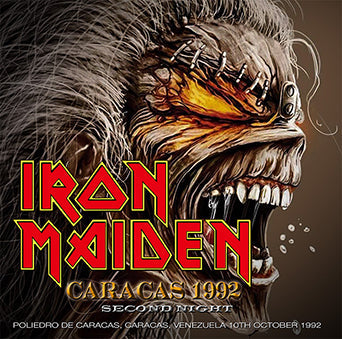 IRON MAIDEN / CARACAS 1992 SECOND NIGHT SOUNDBOARD (2CDR)