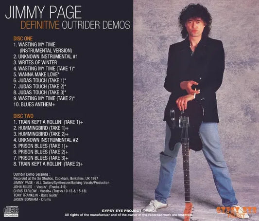 JIMMY PAGE / DEFINITIVE OUTRIDER DEMOS (2CDR)
