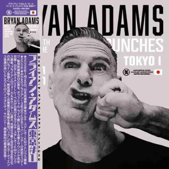 BRYAN ADAMS / Roll With The Punches TOKYO1 (2CDR+1DVDR)